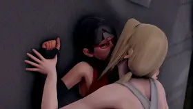 Futa Tsunade dom Sarada (vldstudio)[naruto]