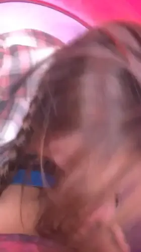 Giving my bf some head in the park tunnel