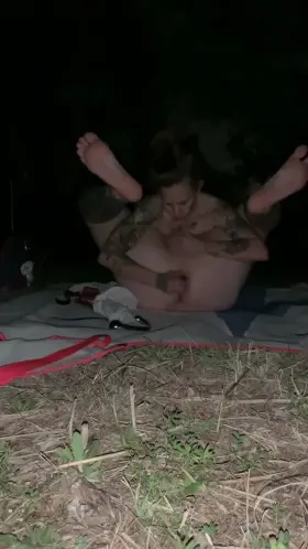 Open public field, toying his ass and blowing him. 😈