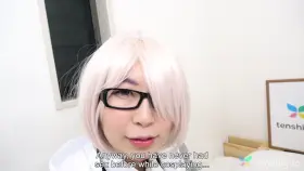 Kyoko Mikami with her huge tits is back for some hot sexy fun in her costume