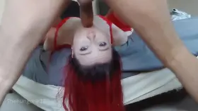 Turning this Reddit slut's face into my own personal flesh light