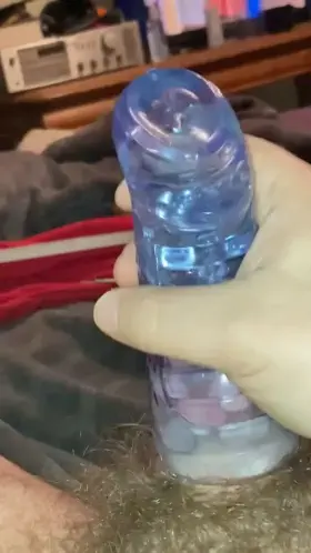 Squishy FleshLight Handjob.