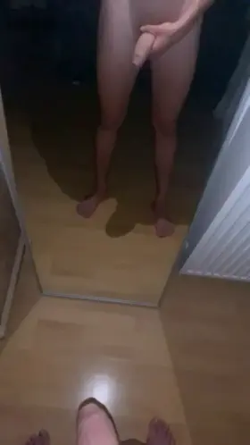 Stroking my teencock