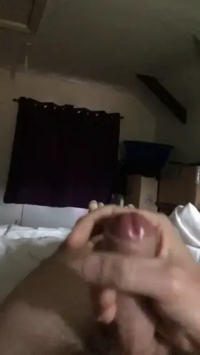 All the targets hit - face, mouth, headboard