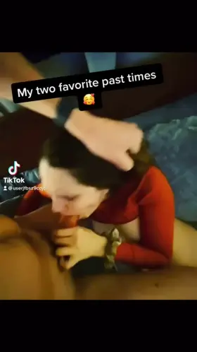 My favorite way to follow up a throat fucking 💕