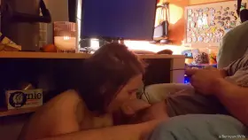 Put her where you want her and continue on with whatever you were doing