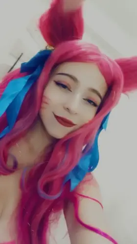 Ahri Ahegao Girl By Clem Pie [OC] [F]