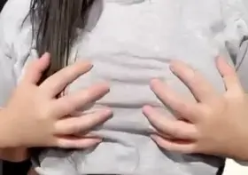 Only you know what’s under my t-shirt 😜😍😍😍