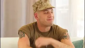 Bi Fun In Military Uniform