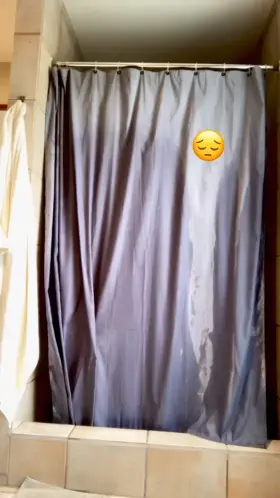 Daddy had to shower alone. Now he needs to punish you