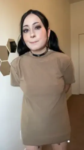 I like it when tops are so tight they squeeze the boobs.