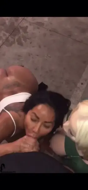 What A View of Kiara Mia’s Ass while she sucks dick