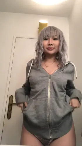 I dress up cute but then I stripped, even better?