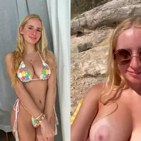 clothes are not allowed on my beach :P