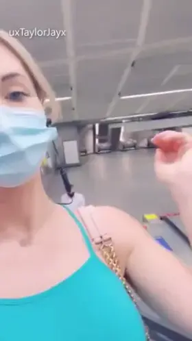 Always keep an eye on the girl [f]ilming herself up ahead, she might just get her tits out