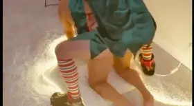 Someone infiltrated Santa's workshop and banged his wife !