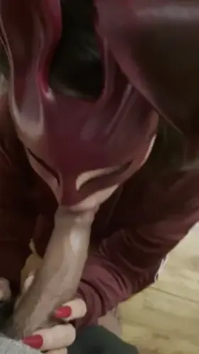 SlutBunny deep throat