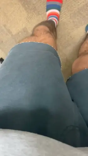 accidental cumshot in shared dorm space