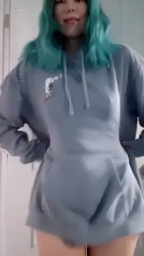 I love hiding my body under over sized hoodies ☺