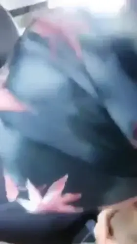 Hijabi BJ In The Car