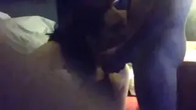 The first time my wife ever sucked dick I’m front of me before getting fucked hard