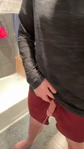 Just a standard piss video