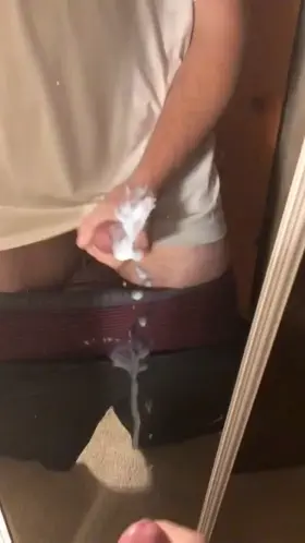 Making a mess on my mirror