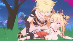 Yoimiya prone bone 🎆 [oc][audio warning]