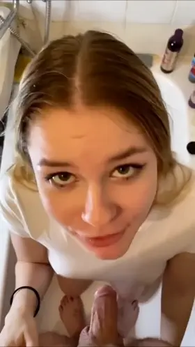 When you keep having nose-shaped bruise in your pelvic area, she is doing it right