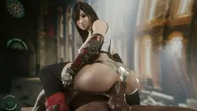 Tifa Lockhart riding (Extended) (Spoks) [Final Fantasy 7]
