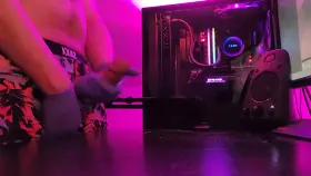 [Request] I want to paint you with light and all of my cum...