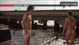 Guess Who Got Naked Again? Right. Ola Rapace in Stockholm - Båstad