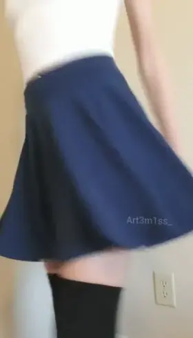 Can my lack of panties tempt you?