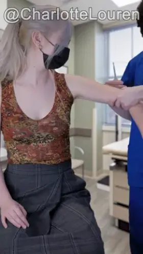 There does seem to be a side effect to the vaccine-NUDITY