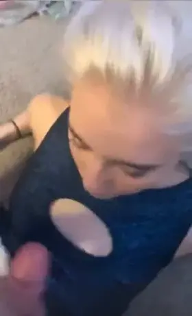 Short haired blonde cutie