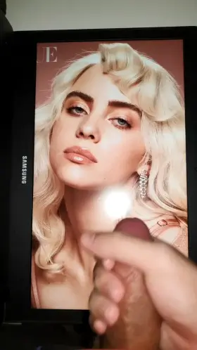 Another cumshot for Billie Eilish