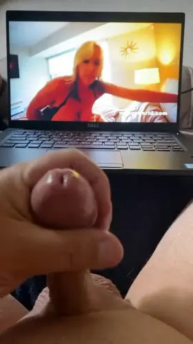 [53] stroking to wifey makes my cock so hard.