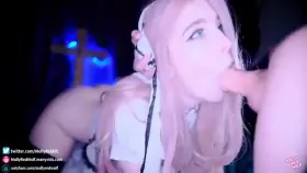 Nun sucks my dick like an angel