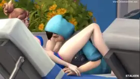 Dva relax with tracer (stalker)