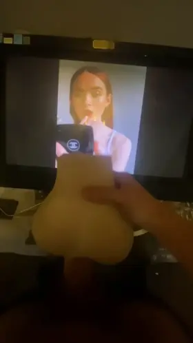 Sadie sink pocket pussy cumshot tribute