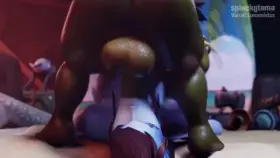 Jenko face-fucking Xol (spluckytama)