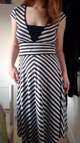 Would you have guessed I had no panties on?