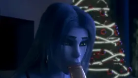 widowmaker blowjob ,christmas special ( vgerotica )[ overwatch]