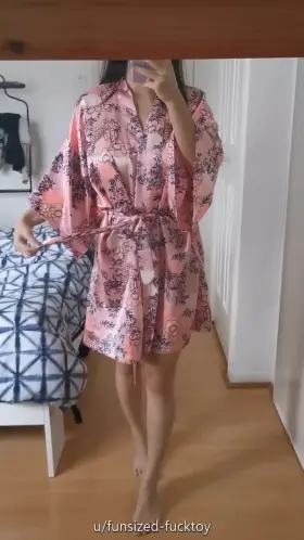 Do you like what is hiding under my robe? [reveal]