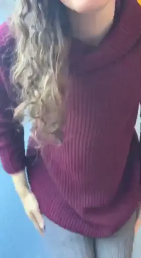 do you like what’s under my sweater? [oc]