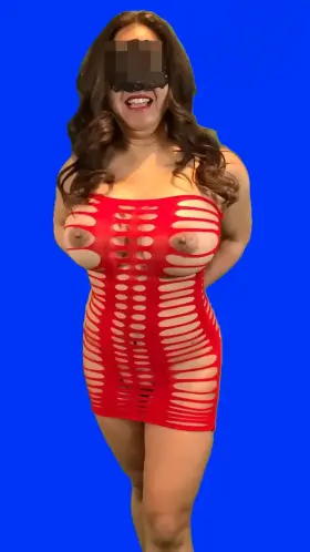 Love red naughty outfits