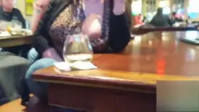 Bartender Removes Glass For Better View Of Me