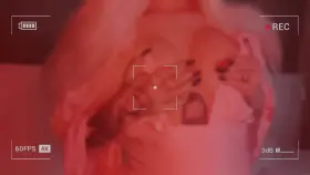 this blonde turns on with sex