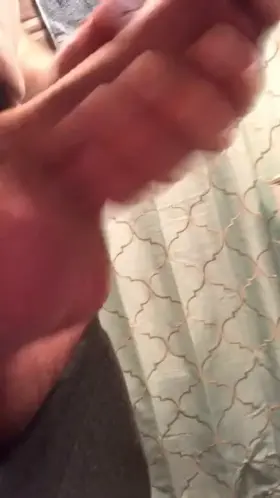 Hubby stroking his fat monster cock 🥺🍆 anyone wanna watch with me?