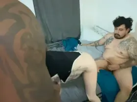 Always fun when our BBC best friend comes over to play 😍